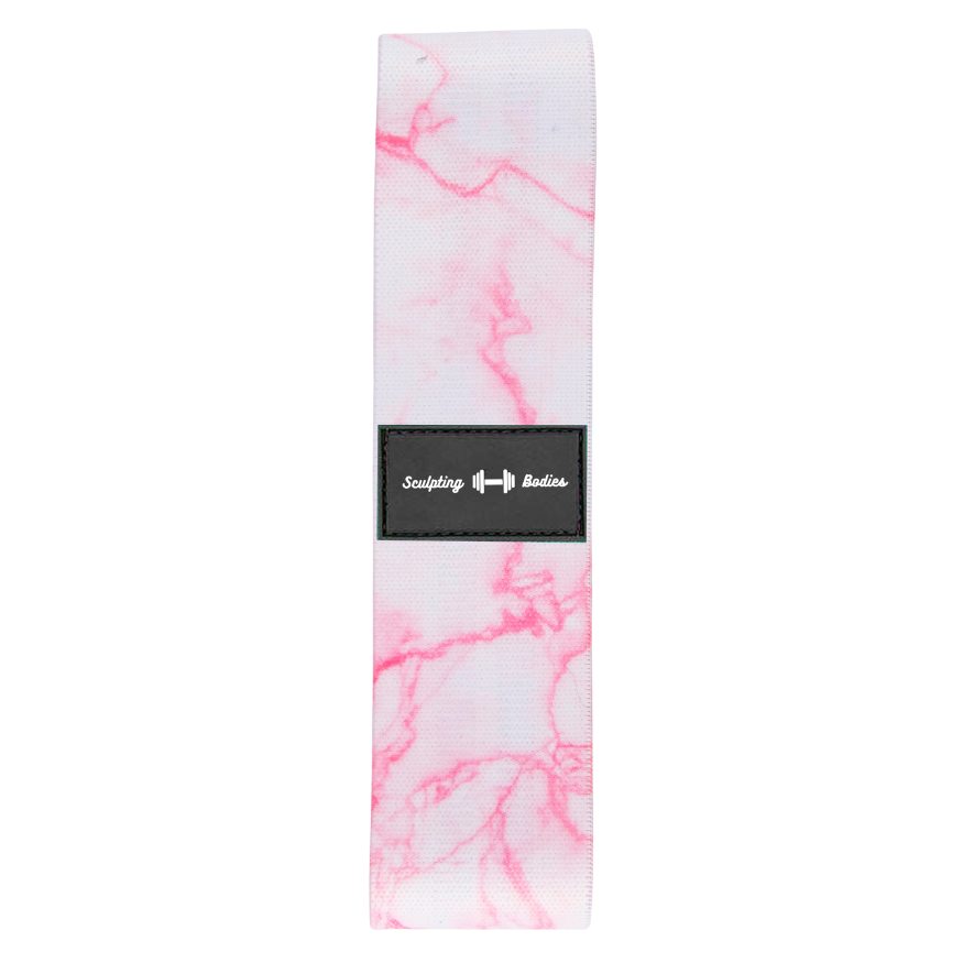 Marble Fabric Resistance Band Set